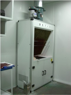 調色ブース